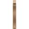 Ekena Millwork 6-in W x 30-in D x 42-in H Funston Block Rough Cedar Woodgrain TimberThane Outlooker, Primed Tan OUTUR060X30X42FST44RCPR - alternate 5
